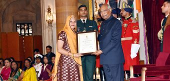 नारी शक्ति पुरस्कार से नवाजी गई बाड़मेर की रुमा देवी, राष्ट्रपति ने किया सम्मानित