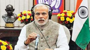 PM Modi speaks in "Mann Ki Baat"